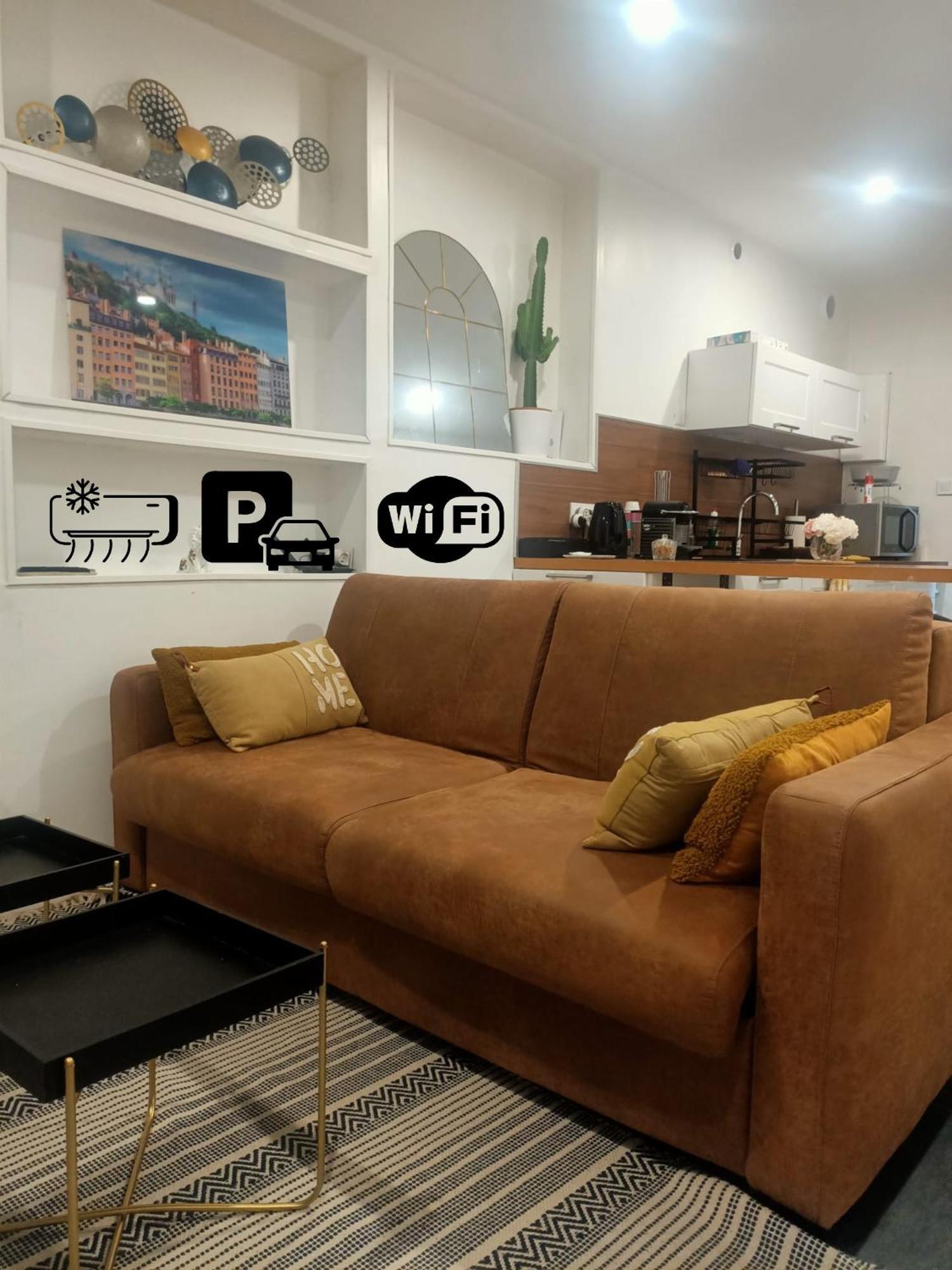 VénissieuxLe Petit Cocon - Parking Prive - Lyon Sud公寓 外观 照片